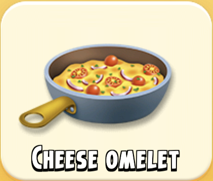 Cheese Omelet - Hayday products and tools