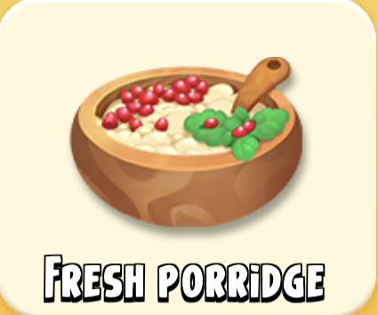 Fresh Porridge - Hayday products and tools