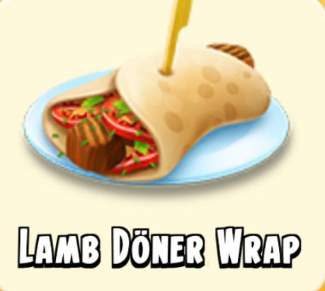 Lamb Doner Wrap - Hayday products and tools