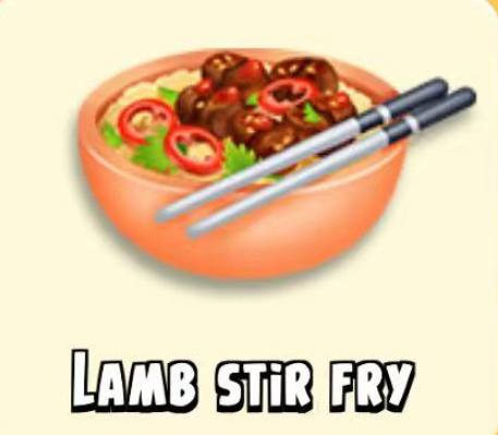 Lamb Stir Fry - Hayday products and tools