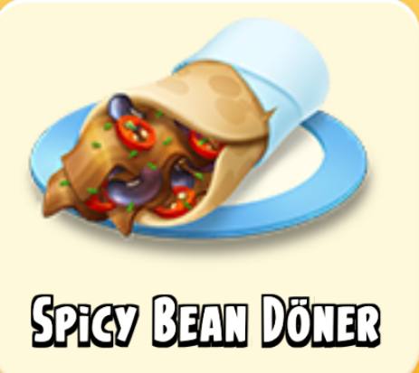 Spicy Bean Doner - Hayday products and tools