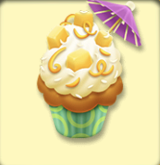 Tropical Cupcake - Hayday products and tools